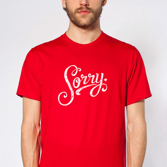 Sorry T-shirt 